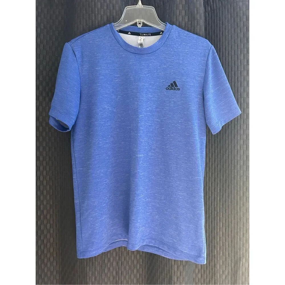 Adidas blue tee shirt size medium